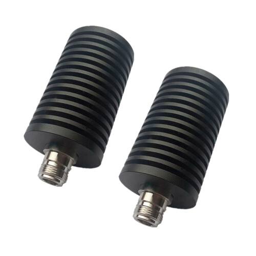 2X 50W Dummy Load N Female Socket  - 3GHz 50 Ohm RF Coaxial Termination