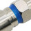 Compression RG6 F Connector Coax Coaxial Adapter Plug for Satellite & Cable TV (100 Pack) 6