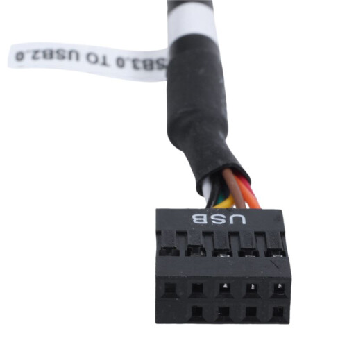 10X USB 3.0 20 Pin Header Stecker Auf USB 2.0 9 Pin Buchse Adapter-Kabel 15cm 1