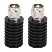 2 Pcs RF Coaxial 25W U Style UHF PL259 M Male Connector 50 Ohm -1GHz Dummy Load Plug