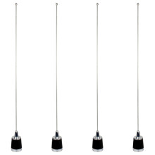 4X SDN1 NMO Dual Band Antenna 144/430MHz VHF/UHF Mobile Ham Car Radio Antenna 100W