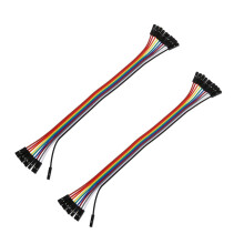20 Pz 20CM Femmina A Femmina 1 Femmina Pin Femmina Fili di Collegamento Multicolore