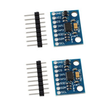 2X ADxL345 Digital 3-Axis Acceleration Of Gravity Tilt Module