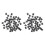 100 Pcs 2.54mm Jumper Cap  Jumper Short Circuit Cap Connectors 1
