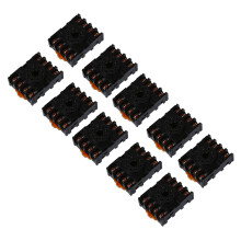 10X New 8 Round Pin 8-Pin PF083A Relay Base Socket