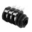 2Pcs 1/4" 6.5mm Stereo Audio PCB Panel Mount Headphone Jack Socket 6 Pin 7
