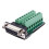 2X DB15 D-SUB VGA 15Pin Female Adapter Jack Terminal Breakout PCB Board 5