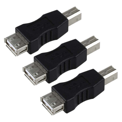 3X USB Typ A Buchse Auf USB Typ B Stecker Adapter