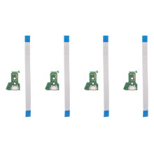 4X fuer PS4-Controller Micro-USB-Ladebuchsenplatine JDS-040 12-Pin-Kabelanschluss