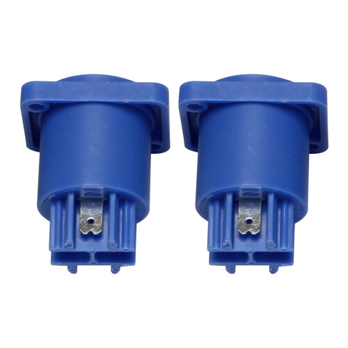 2 Sets PowerCON Connector,NAC3FCA+NAC3MPA-1&NAC3FCB+NAC3MPB-1,Lockable Cable Connector 2