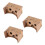 3X 6 Inch DIY 3D VR Virtual Reality Glasses Hardboard for  Cardboard 1