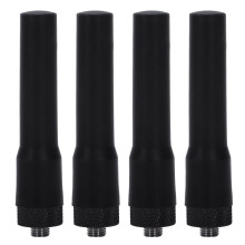 4X SF20 Dual Band SMA-F Soft Antenna for UV5R UV5RA/ BF888S Black New