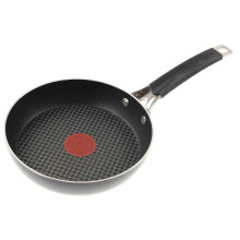 Jamie Oliver Tefal 20cm Hard Enamel Frypan Titanium Non-stick Frying Pan Black