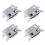 40 x Type B Female Silver  USB 5 Pin Socket Charger Mount Receptacle Connector 1
