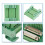 5X DB25 DIN Rail Mount Interface Module Male/Female Connector Breakout Board 2