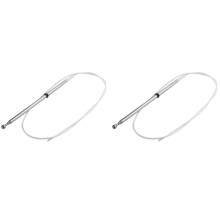 2X Car Replacement Power AM/FM Radio Antenna Mast for Land / LX470 1998-2007 Auto Aerial
