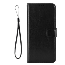 For ZTE Blade A33S Case Phone Shell Wallet Cover for ZTE Blade A33S Black
