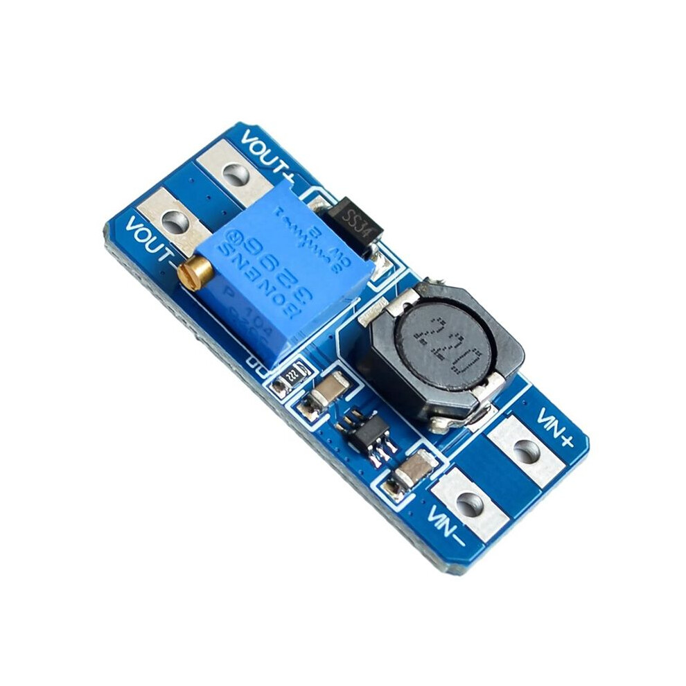 10Pcs, Mt3608, - Converter, Boost Regulator, Usb Power Module, 2V-24V To 5V-28V, 2A Output, Micro-Usb 6031192295497