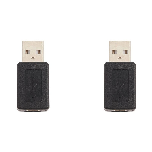 2X USB zu  USB Konverter USB zu  USB Konverter USB Stecker Auf  USB Buchse