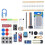 For  R3 Development Board 400 Hole Kit  Breadboard Sensor Obstacle Avoidance Module LED Lights Loose Parts,A 3