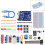 For  R3 Development Board 400 Hole Kit  Breadboard Sensor Obstacle Avoidance Module LED Lights Loose Parts,B 6
