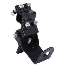 3X RB-46 Soporte de Montaje de Antena de Coche Color Negro para Movil Radio de Coche KT-8900D BAOJIE BJ-218 Accesorios Soporte de Antena
