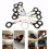 Automotive Tools 130Pcs Car Terminal Removal Tool Kit Wire Connector Pin Release Extractor Puller 5