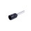 3000X Terminale Crimpato Pre-Isolato E1008 18Awg 1,0mm2 Argento Nero 8