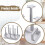 Cup Drying Rack with SpaceSaving Vertical Storage for Kitchen Countertop, 6 Cup Inverted Mug Holder 2