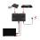 2 Way AV to -Compatible 2AV TO -Compatible 2RCA TO -Compatible Multi-Function Convenient Signal Converter 4