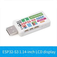ESP32-S3 Development Board 1.14 inch LCD Display WiFi and Dual-Mode Wireless Communication