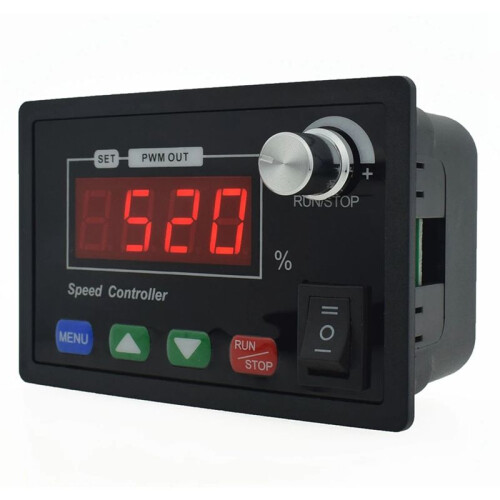 DC10-55V 40A Motor Speed Controller Digital Display Speed Adjustable PWM Forward to Reverse Rotation Tachometer 2