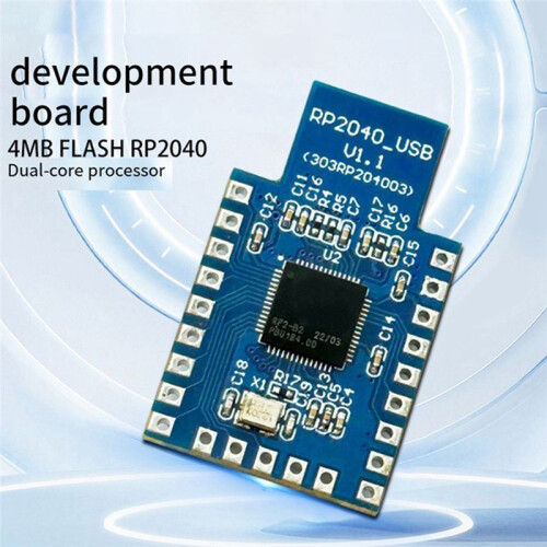 For Flash Raspberry Pi Microcontroller Development Board RP2040 USB Type-A Version 4MB Development Board Module
