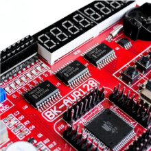 AVR Microcontroller Development Board ATMEGA128 Development Board Learning Board Experimental Board