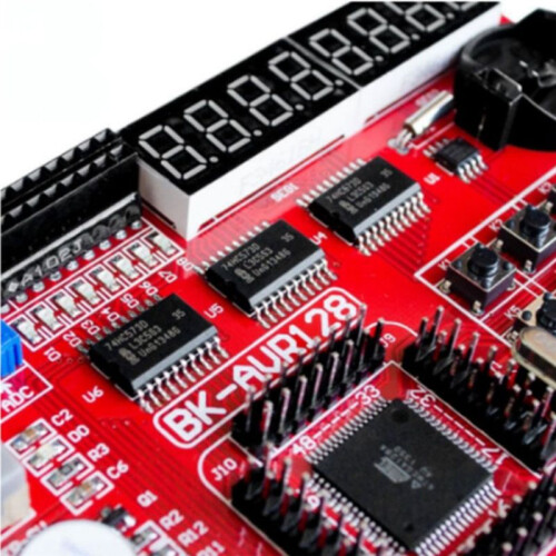 AVR Microcontroller Development Board ATMEGA128 Development Board Learning Board Experimental Board
