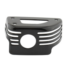 Motorcykel Bakre Bromsvätskebehållare Lock Lock Guard Protector för R18 Classic Transcontinental R18B(Svart)