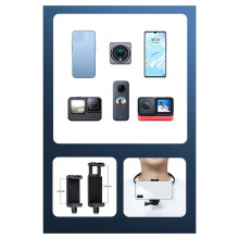 Hängande Halshållare för Mobiltelefon för Gopro12 11 10 9 Sportkamera Halsbandshållare Första Perspektivet Skytte Ridning