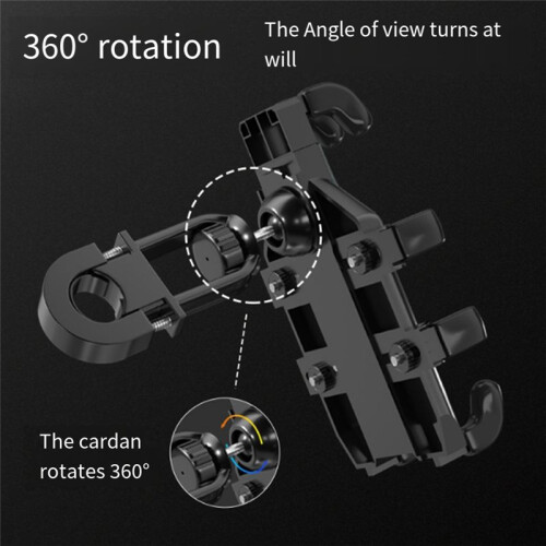 Octopus Phone Holder Bracket for Motorcycle Bicycle Mount 360 Adjustable Phone Navigation Holder Handlebar Mobile Fixer