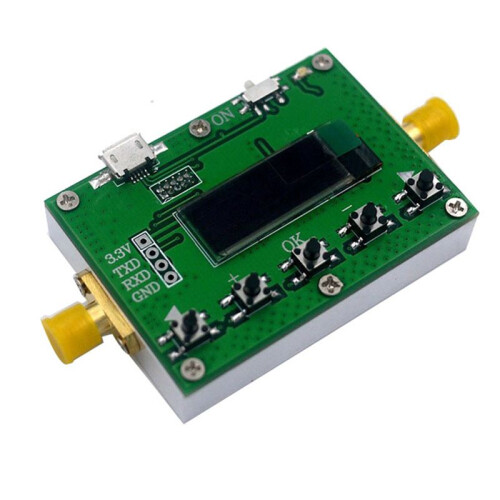 6Ghz Digital Attenuator 30DB 0.25DB Step OLED Display RF Module for RF Ham Radio Amplifier Power Level