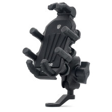 Motorcycle Bike Phone Mount with Vibration Dampener for 4.7-7.1 Inch Phones, Universal Rearview Mirror Mount