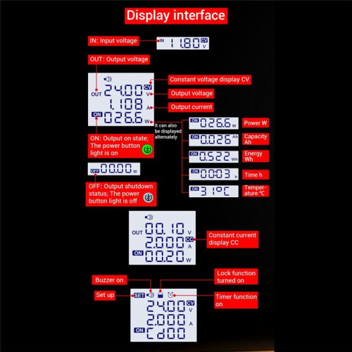 ZK-SK90 Adjustable CNC  Regulated Power Supply Constant Voltage and Constant Current Step- and Step-Down Module