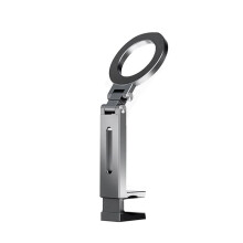 Universele Magnetische Telefoonhouder Reis Essentieel Flexibele Rotatie Handsfree Vliegtuig Telefoonhouder voor Smartphone-Grijs