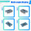 3.3V 5V TXS0108E 8 Channel Logic Level Bi-Directional Converter Module TXB0108 Mutual Convert Module 6