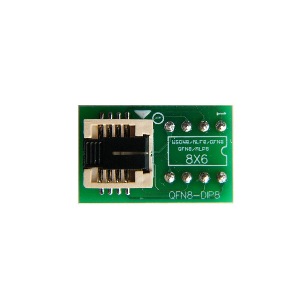 Qfn8/Wson8/Mlf8/Mlp8/Dfn8 To Dip8 For Ch341a Tl866ii Rt809h/F T48 T56 Ezp2023 Programmer, 6X8mm Ic Chips Socket 6033826248497