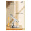 360 Rotation Tablet Holder Stand Height Adjustable Folding  Desk Stand Grey 1