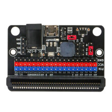 Placa de ExpansióN 1Pcs para Microbit GPIO Expansion Python IO:Bit 5V con Zumbador Pasivo Integrado