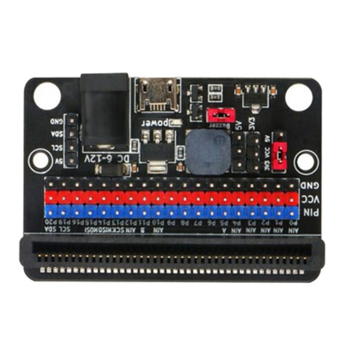 1Pcs Expansion Board for Microbit GPIO Expansion Python IO:Bit 5V with  Board Passive Buzzer