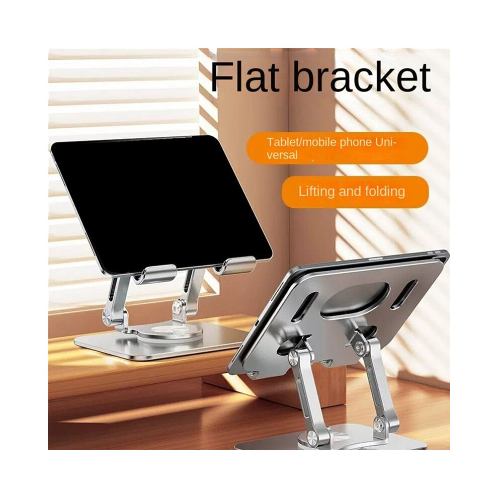 360 Rotation Tablet Holder Stand Height Adjustable Folding Desk Stand Grey 6034254888538