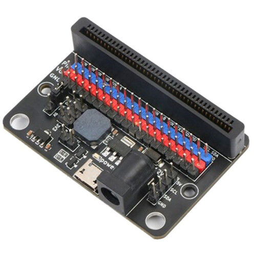 1Pcs Expansion Board for Microbit GPIO Expansion Python IO:Bit 5V with  Board Passive Buzzer