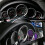 ABS Dashboard Instrument Panel Decorative Ring Cover Trims Sticker for  911 Cayenne  Silver 4
